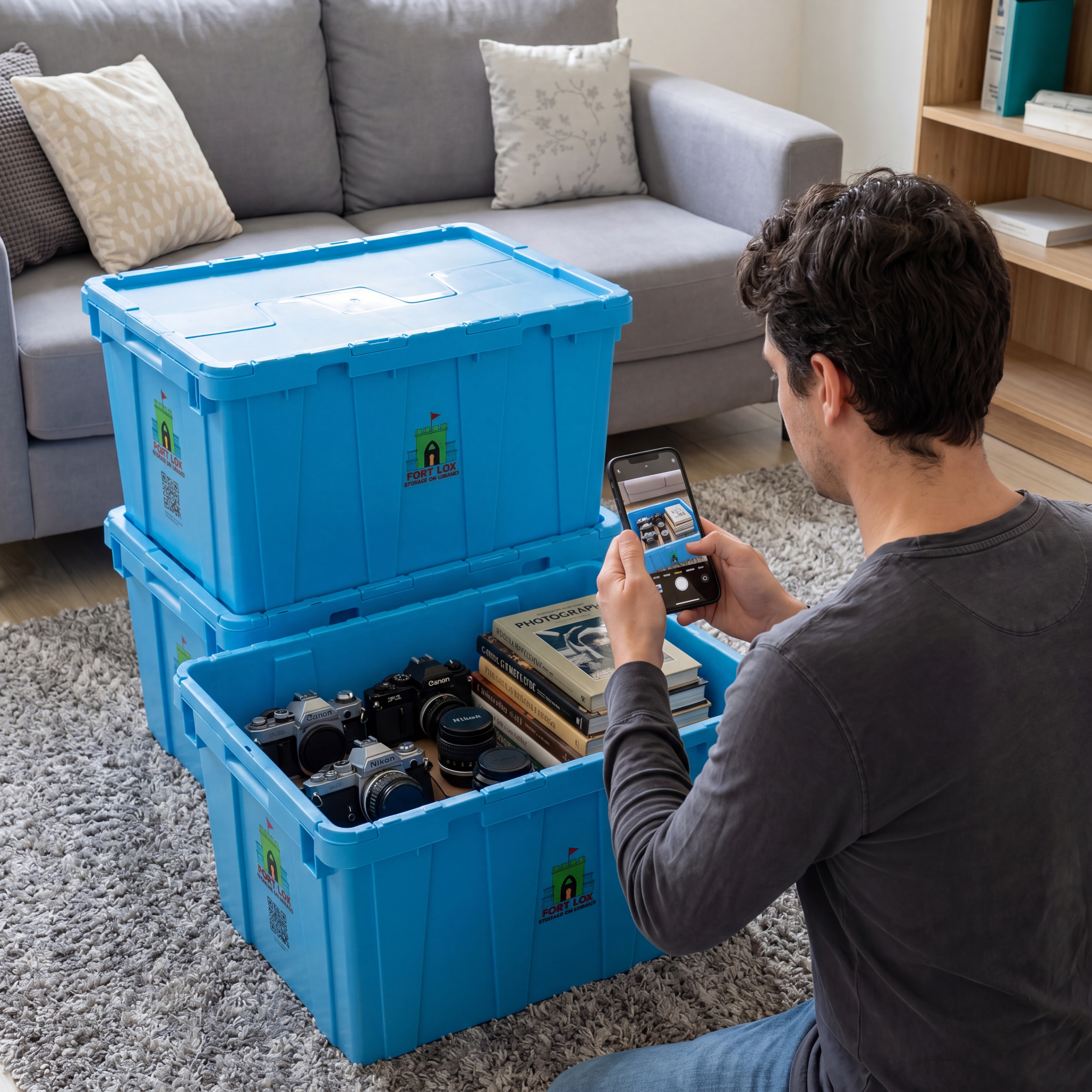 Fort Lox box for organized storage